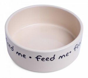 Petface Feed Me Ceramic Bowl 8