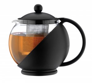 Caf Ol Everyday Teapot with Infuser 700ml - Black