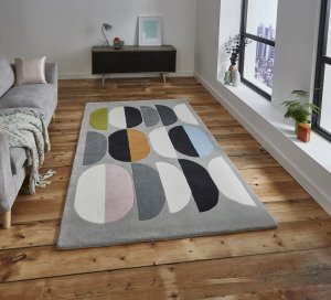 Think Rugs Inaluxe Composition IX06 - Various Sizes