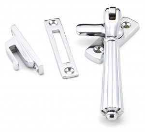 Polished Chrome Locking Hinton Fastener