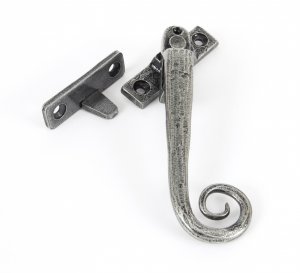 Pewter Locking Night-Vent Monkeytail Fastener - RH