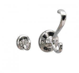 Miller Stockholm Double Robe Hook - Chrome