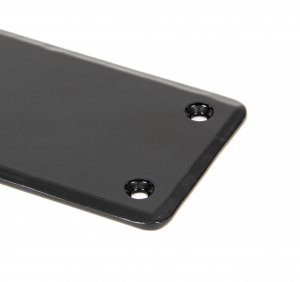 Black 1800mm Plain Fingerplate