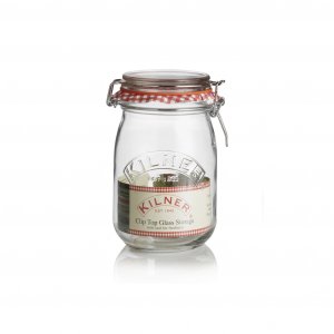 Kilner Clip Top Round Jar 1lt