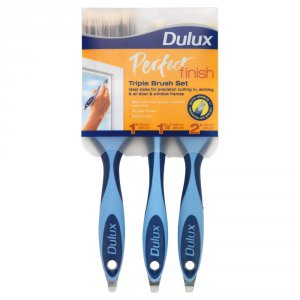 dulux perfect finish paint brush set