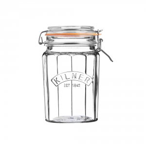 Kilner Facetted Clip Top Jar 0.95lt