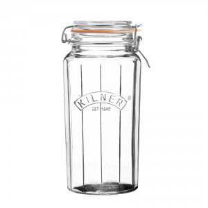 Kilner Facetted Clip Top Jar 1.8lt