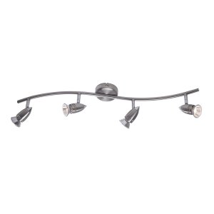 Dar Gemini 4 Light Wave Bow Satin Chrome