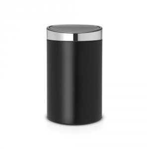 Brabantia Touch Bin 40lt Matt Blk/Matt Stl Fingerprint ProofLid