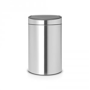 Brabantia Touch Bin 40 Litre Matt Steel Fingerprint Proof