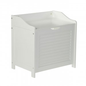 Premier Laundry Storage Cabinet White Wood