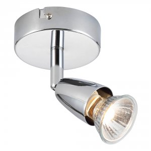 Endon Amalfi 1 Light Plate 50W Spot Chrome Plate