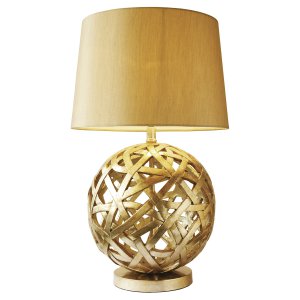 Dar Balthazar Table Lamp with Shade Bronze