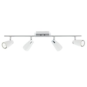 Dar Loft 4 Light Bar White