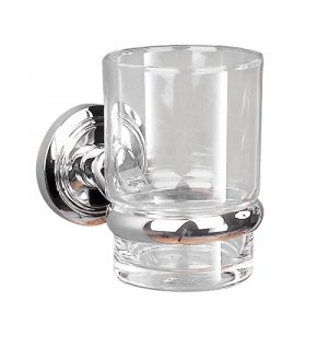 Miller Oslo Tumbler & Holder - Chrome