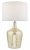 Dar Lolek Table Lamp Silver Glass with Shade