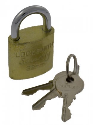 Green Jem 32mm Padlock