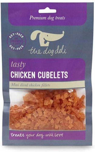 The Dog Deli Chicken Cubelets 100g