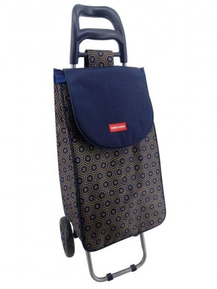 Casa&Casa Honeycomb 2 Wheel Shopping Trolley