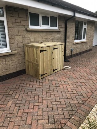 Churnet Valley Deluxe Double Bin Store