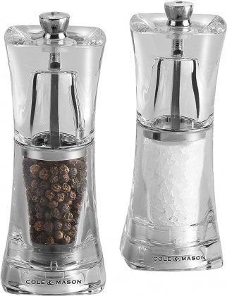 Cole & Mason Crystal Salt and Pepper Mills Set