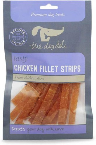Petface The Dog Deli Chicken Fillet Strips 100g