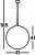 Searchlight Galaxy Chrome Led Metal Ball Pendant 400Mm