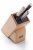 Stellar Universal Knife Block - Beech