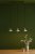 Hadano 3 Light Brass Suspension With Cashmere Shades