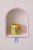 Cath Kidston Archive Rose Twisted Handle Billie Mug - Yellow