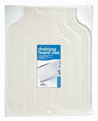 KitchenCraft Rubber Draining Board Mat 51 x 41cm