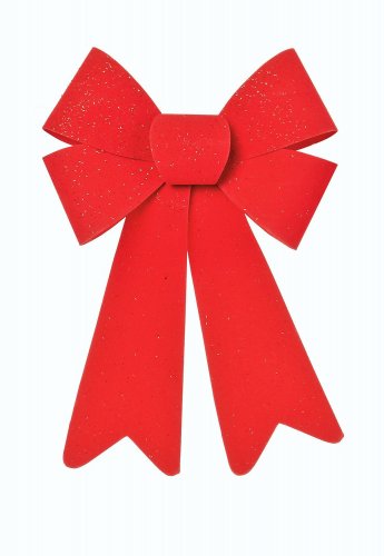 Premier Decorations Red PVC Bow 25 x 15cm