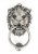 Antique Pewter Lion Head Knocker