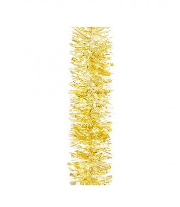 Premier Decorations 2m x 10cm Gold Chunky Tinsel