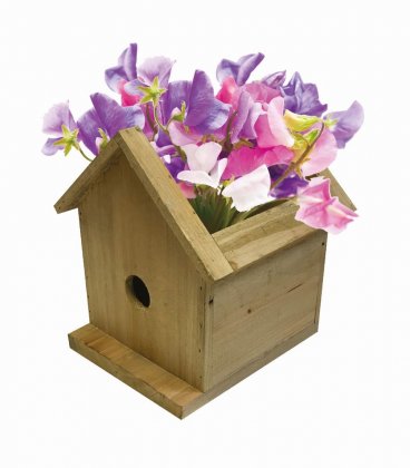 Taylors Outdoor Sweet Pea Planter & Birdhouse