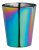 BarCraft Set of Four Metallic Finish Glass Shot Glasses
