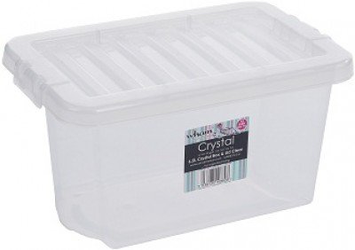 Wham Crystal 6.5L Box & Lid Clear