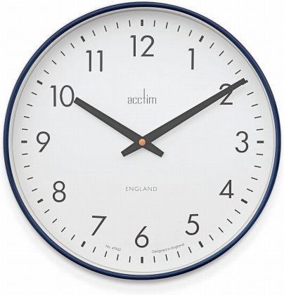 Acctim Riley Wall Clock - Midnight