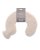 Country Club Teddy Fur Neck Hot Water Bottle with Cover- Assorted Colours