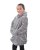 Country Club The Kids Eskimo Oversized Cosy Reversible Sherpa Hoodie - Grey