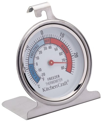 KitchenCraft Stainless Steel  Fridge Thermometer 7.55cm