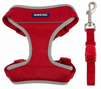 Ancol Red Travel Dog Harness - Medium