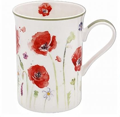 Lesser and Pavey Poppy Field Mug