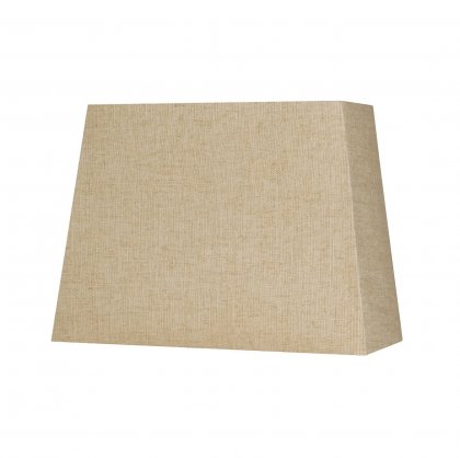 Oaks Lighting Rectangular Linen Shade Buttermilk - Various Sizes