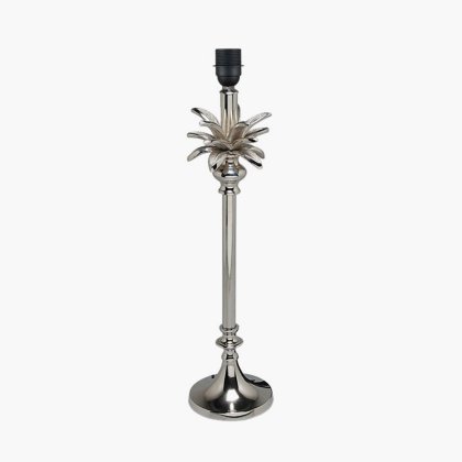 Pacific Lifestyle Trafalgar Metal Palm Tree Table Lamp Base - Nickel