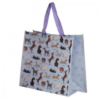 Puckator Reusable Shopping Bag - Catch Patch Dog Design