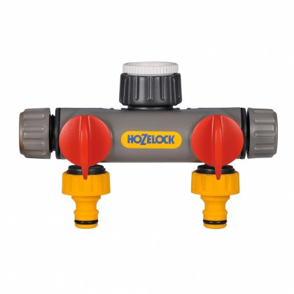 Hozelock Plus 2 Way Tap Connector