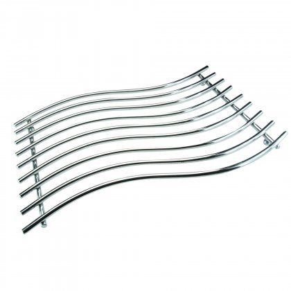 Apollo Housewares Chrome Trivet 40x25cm Wave