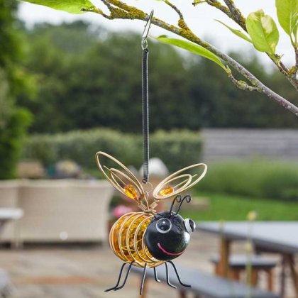 Smart Solar Decorative Solar Bug Light - Bee