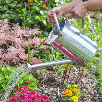 Smart Garden GroZone Watering Can 4.5lt - Galvanised Steel